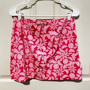 Lilly Pink Floral Skirt